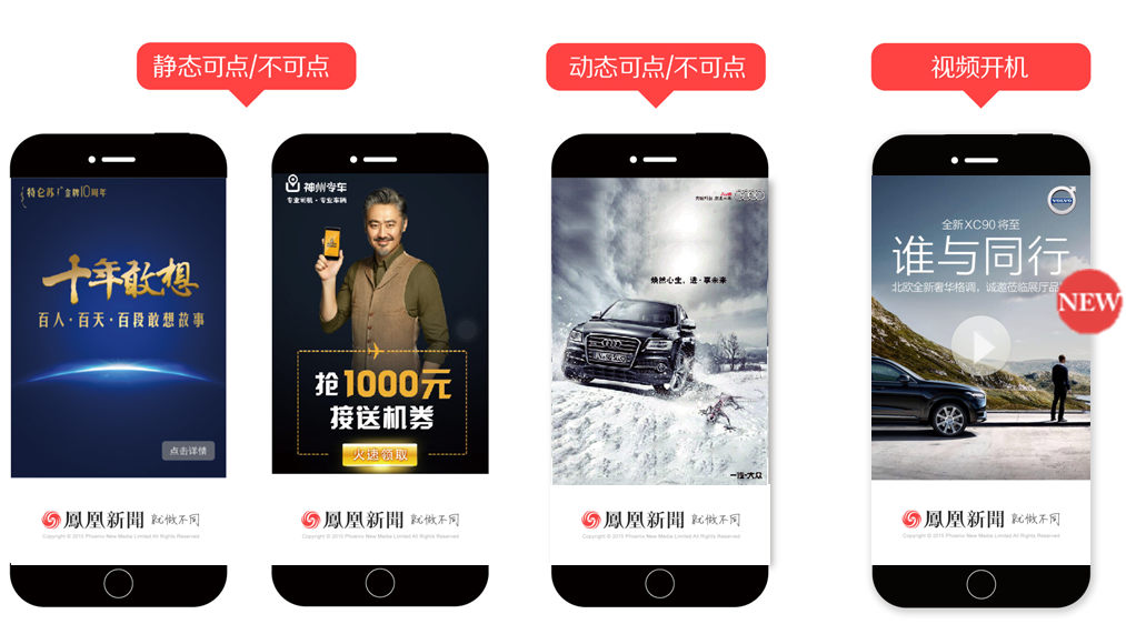 鳳凰網(wǎng)廣告展現(xiàn)形式
