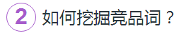 360搜索廣告關鍵詞挖掘