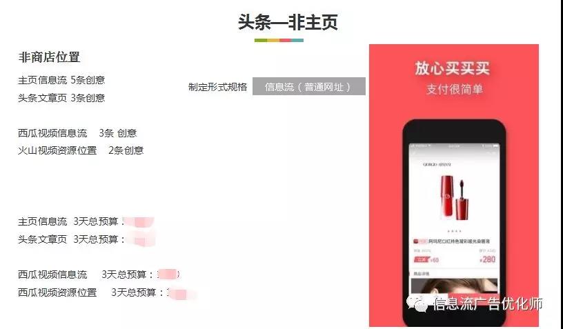 信息流廣告位