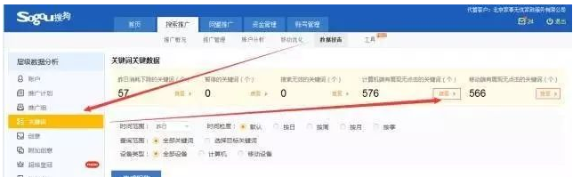 搜狗推廣中SEM重點只是關鍵詞調價么？優化創意也很重要！