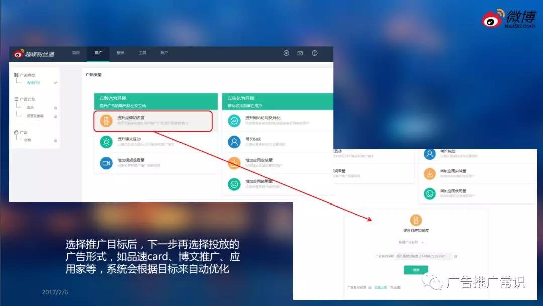 微博廣告投放