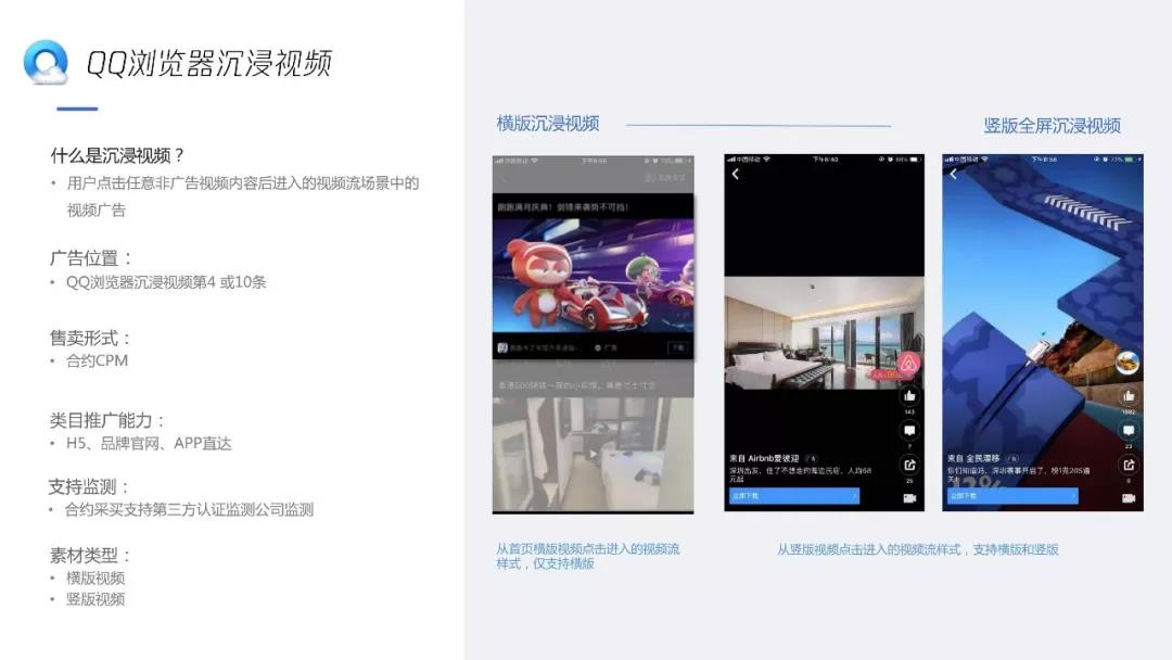 QQ瀏覽器沉浸式視頻廣告