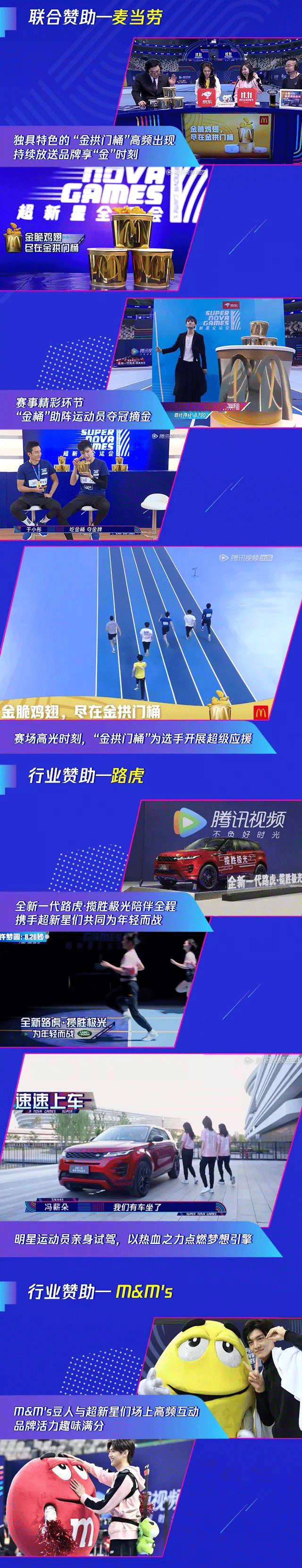 贊助商麥當勞高頻出現騰訊視頻