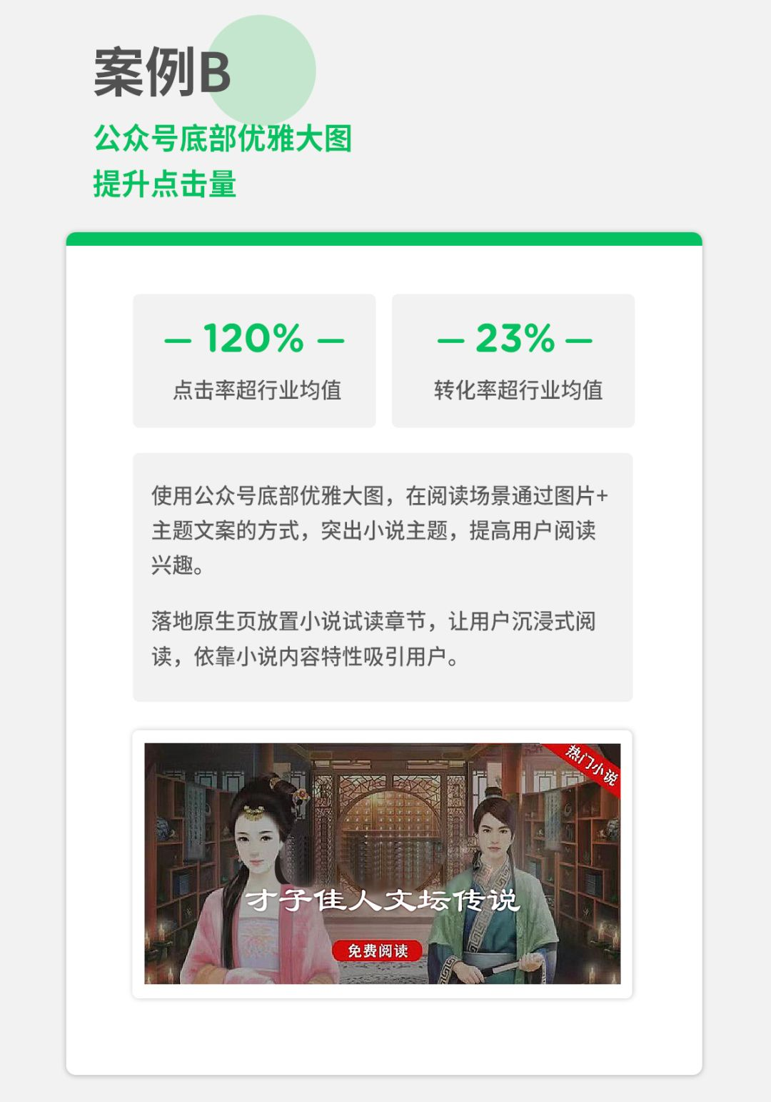 公眾號底部用大圖提升點擊量