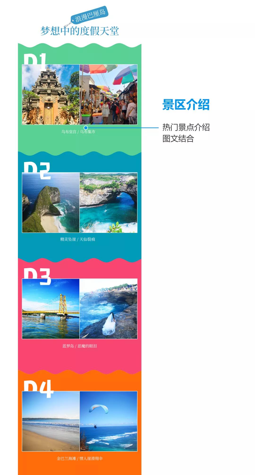 “首屏設計+轉化引導+景區介紹+其他信息”，微信的朋友圈是不是豁然開朗了呢？