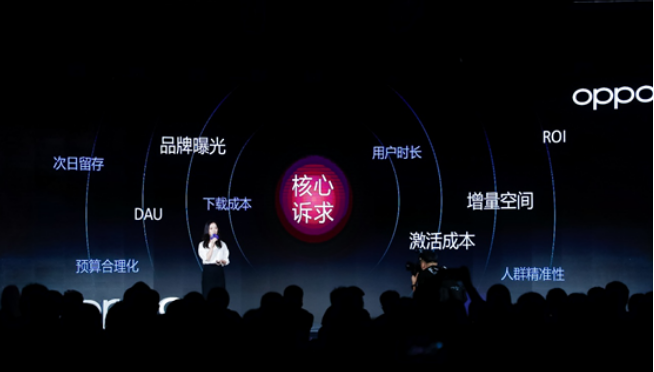 oppo廣告推廣數據的增長，oppo品牌效益的曝光