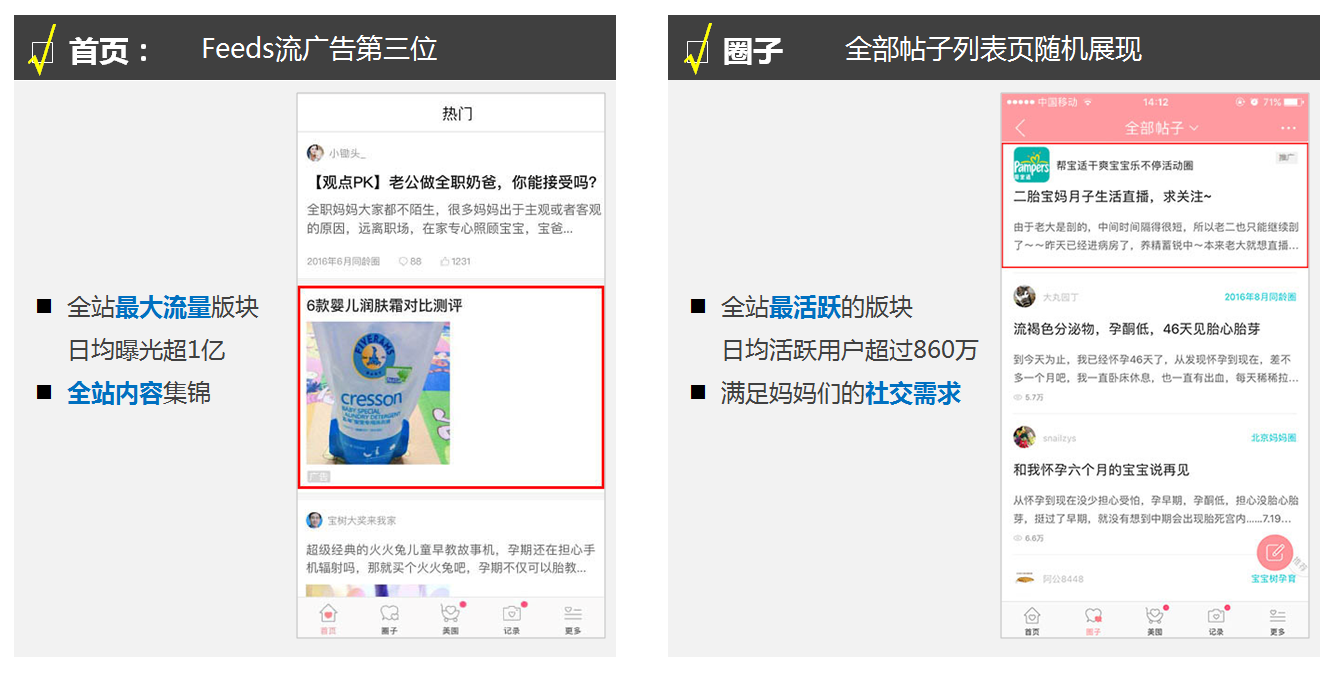 寶寶樹(shù)廣告投放形式