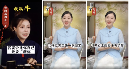 純口播型，圖文快閃型