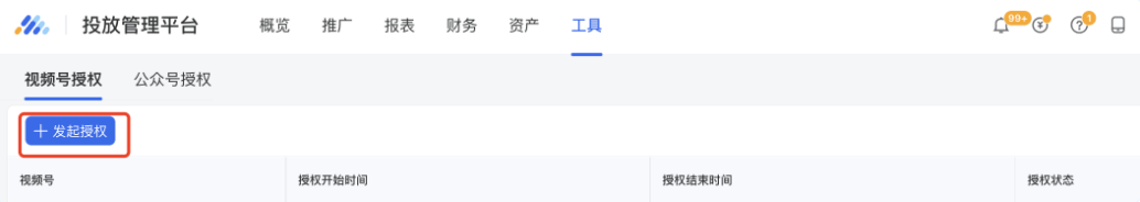 發起授權