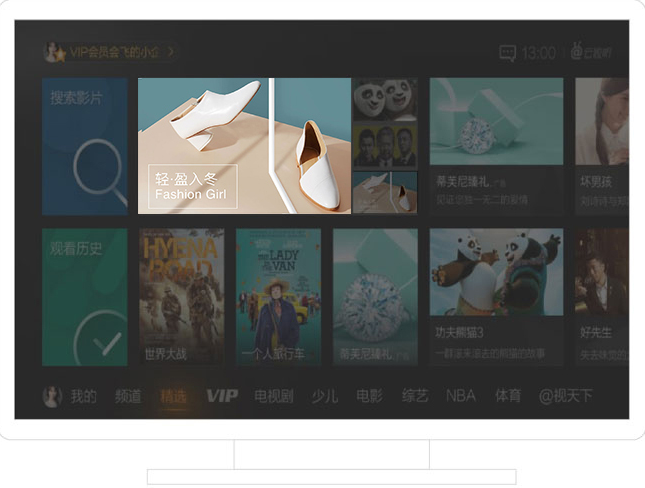 焦點圖TV端