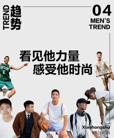 小紅書男裝力量