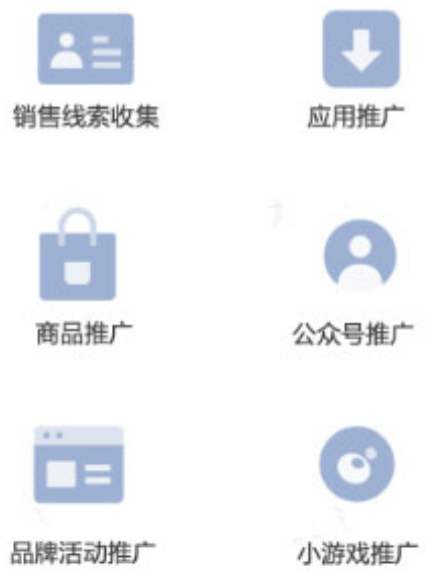 根據客戶的不同需求可以設置不同的推廣目標，家政行業一般以線索收集為主。