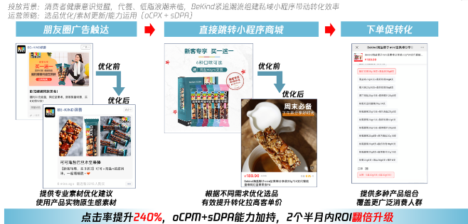 微信廣告：推廣爆款網紅谷物棒