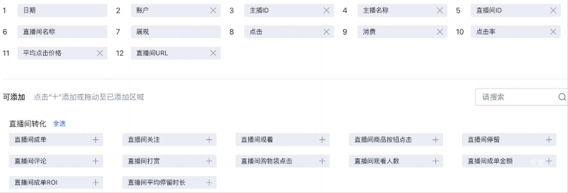 直播間報告