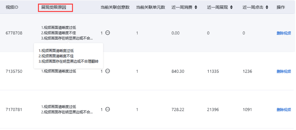 理解并優化視頻展現受限的原因