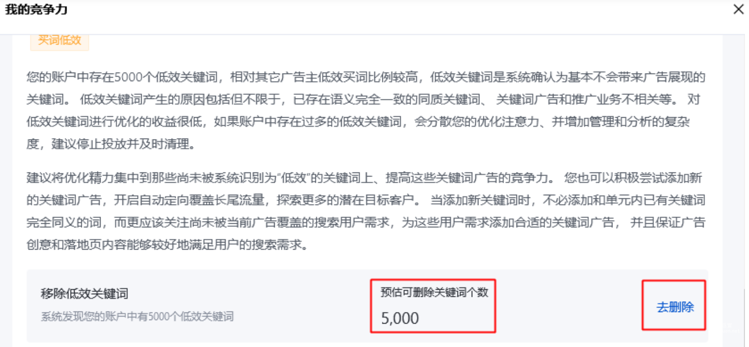“買(mǎi)詞低效”風(fēng)險(xiǎn)點(diǎn)