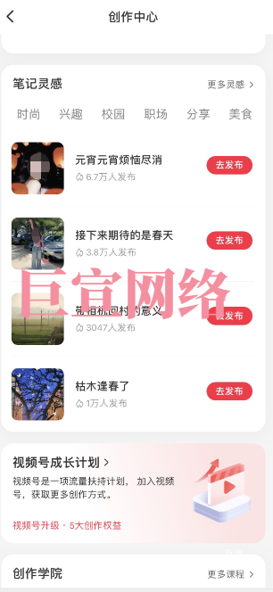 小紅書話題