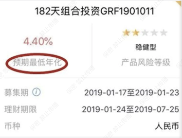 知乎廣告推廣使用年化收益率故審核不通過