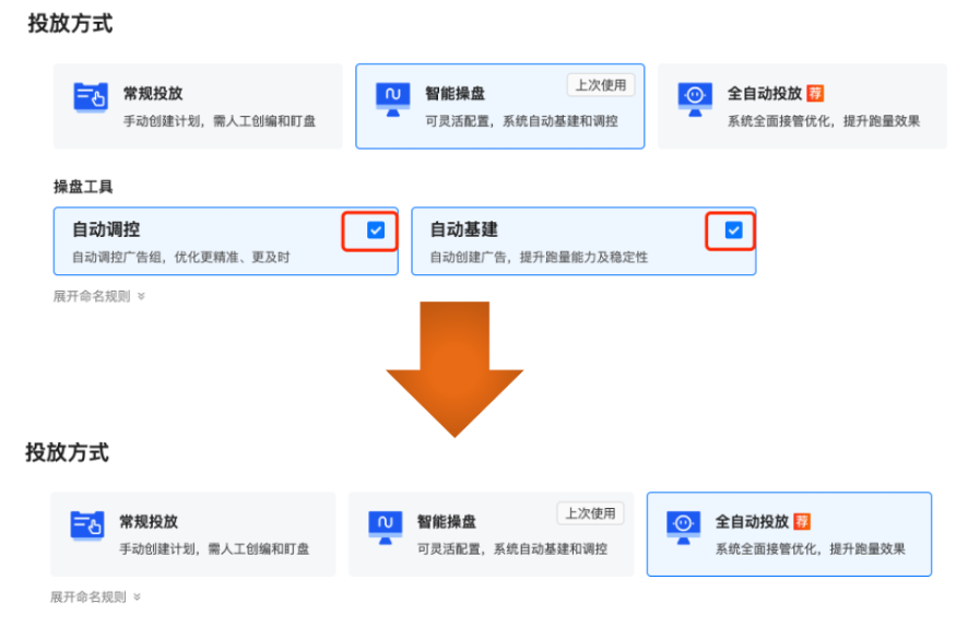 快手廣告之投放方式操作
