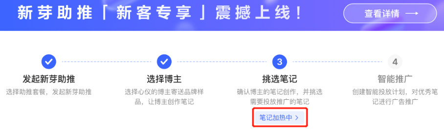 小紅書廣告筆記加熱中