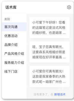 小紅書廣告投放分類話術庫