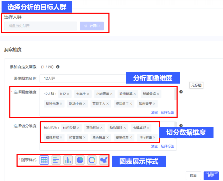 vivo廣告自定義畫像-配置標簽