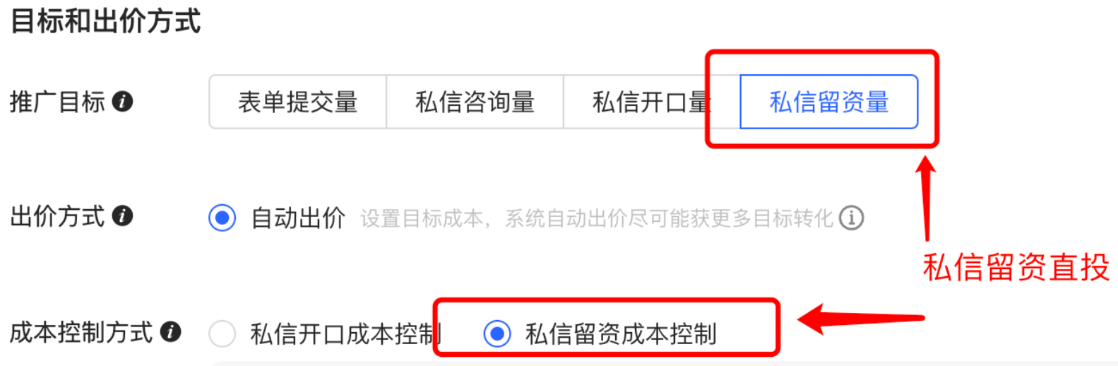 小紅書廣告私信留資直投