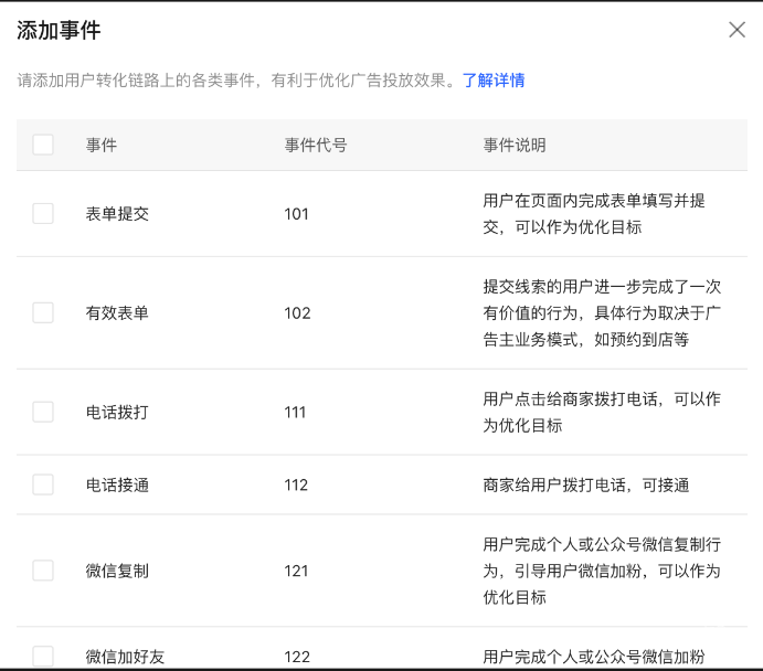 小紅書廣告添加事件