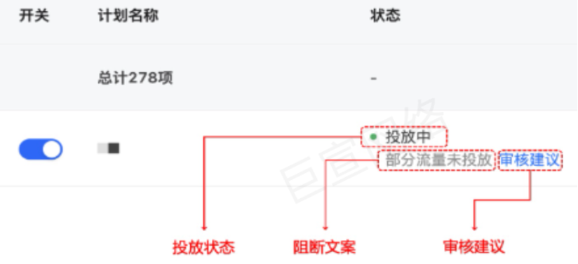快手廣告之狀態(tài)欄的標(biāo)識(shí)